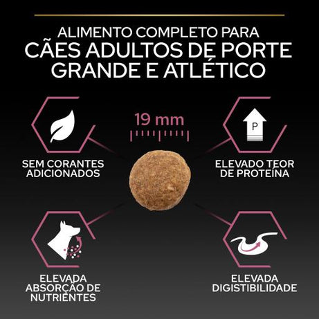 Pro Plan Sensitive Skin Large Athletic - Ração seca para cão adulto grande com pele sensível - Salmão | 14 kg