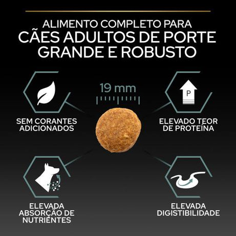 Pro Plan Dog OptiDigest Large Robust Adult Sensitive Digestion Lamb | 14 Kg - Ração seca para cão adulto grande e robusto com sensibilidade digestiva - Borrego