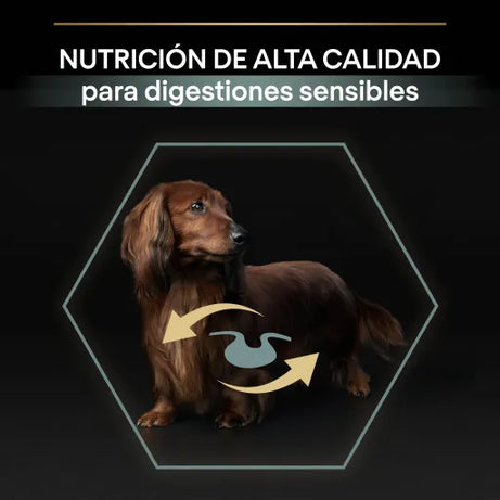 Pro Plan Dog Small & Mini Adult Sensitive Digestion Lamb - Ração seca para cão adulto pequeno e mini com sensibilidade digestiva - Cordeiro