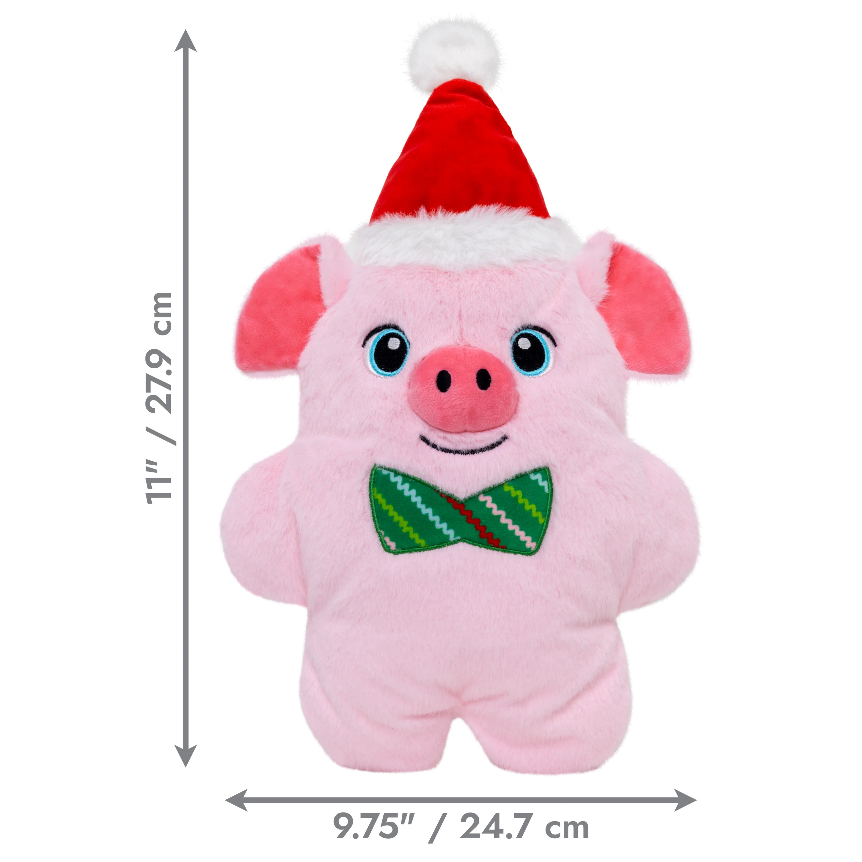 KONG Holiday Snuzzles Pig Extra Large - Brinquedo de Natal para Cão