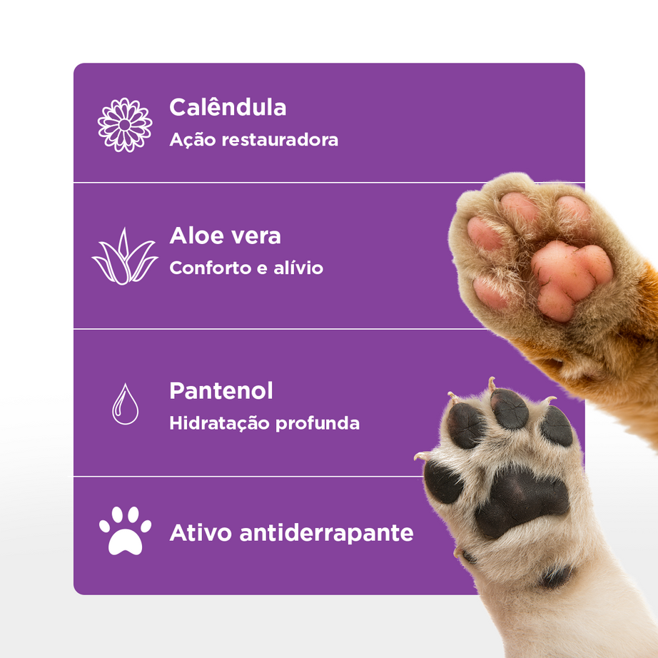 Pet Society Soft Care Pet Glove Protetor de Almofadas