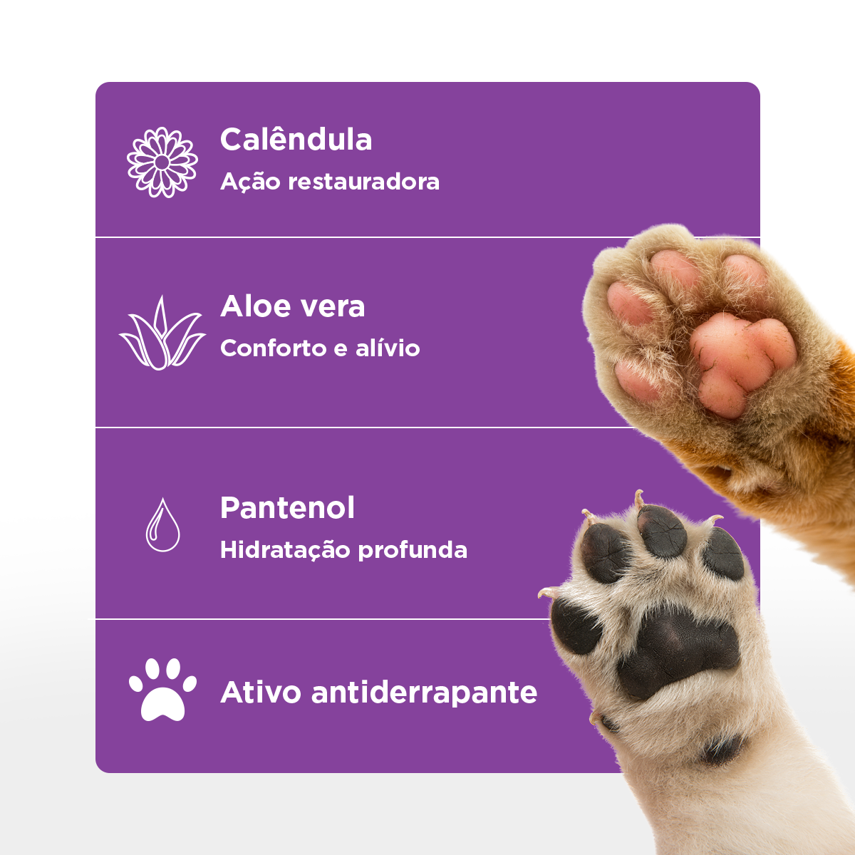 Pet Society Soft Care Pet Glove Protetor de Almofadas
