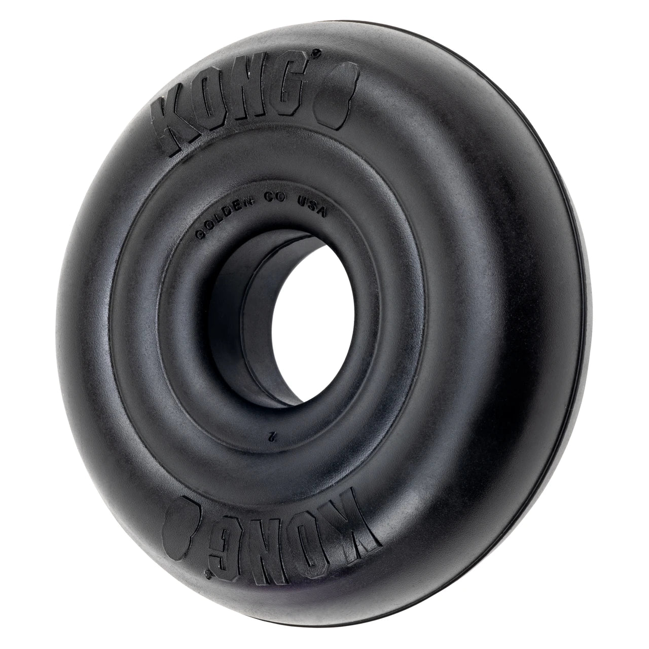 KONG Extreme Donut – Brinquedo de Borracha Natural para Mastigadores Fortes