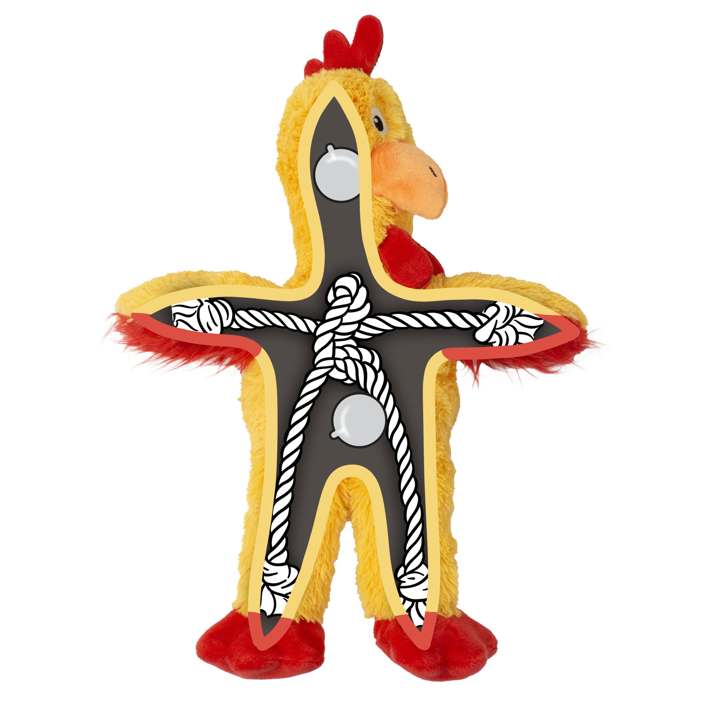 Kong knots chicken