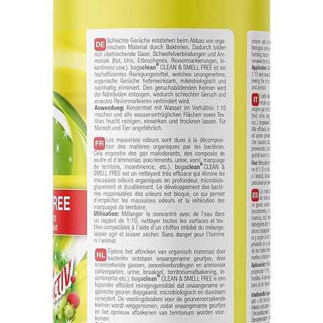 bogaclean Clean and Smell Free - Concentrated cleaning agent 1000 ml