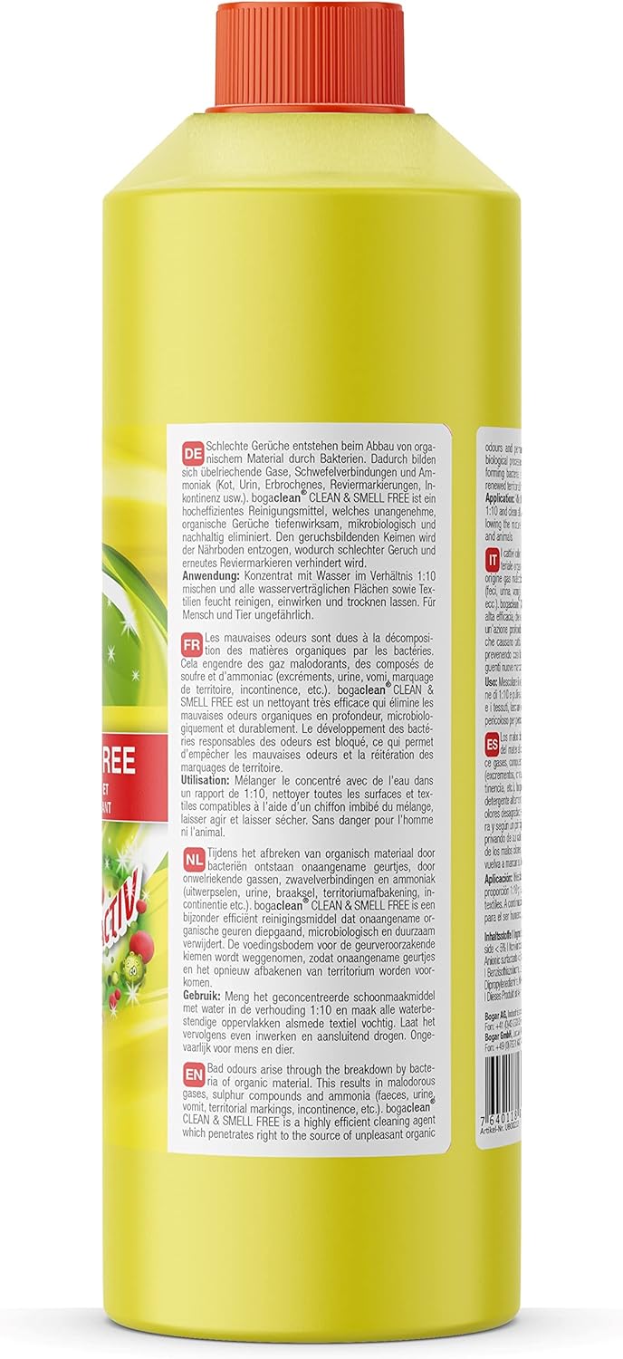 bogaclean Clean and Smell Free - Concentrated cleaning agent 1000 ml