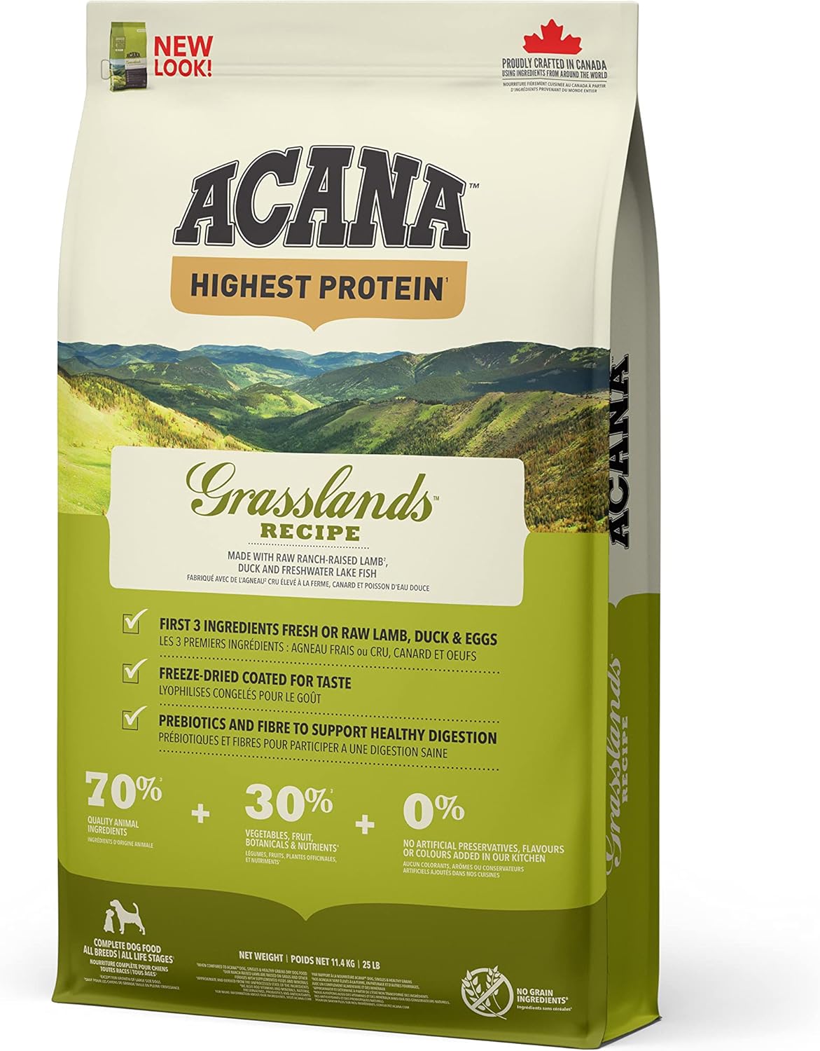 Acana Highest Protein Dog Grasslands