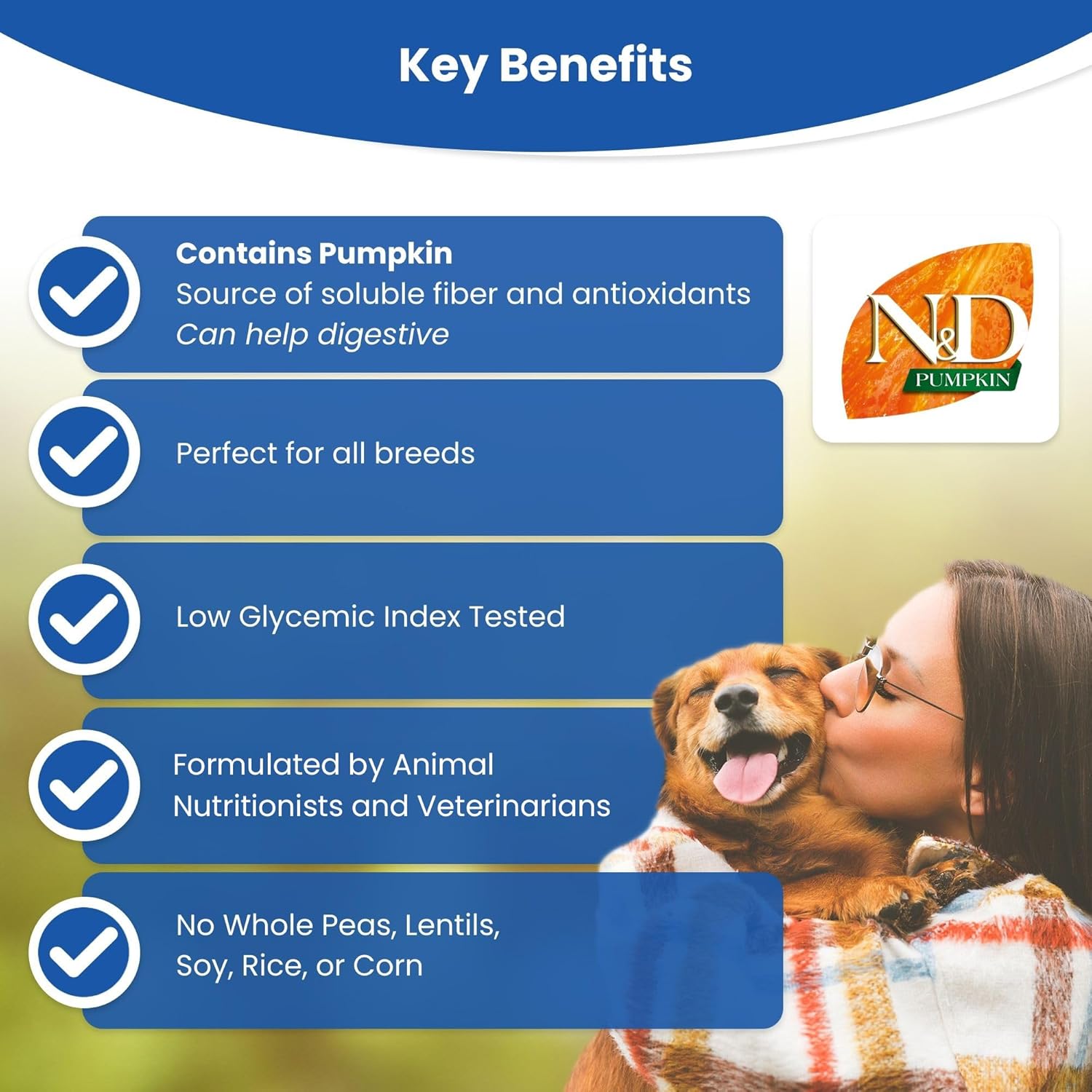 Farmina N&D Pumpkin Dog Chicken Pumpkin & Pomegranate Puppy Mini 2.5kg