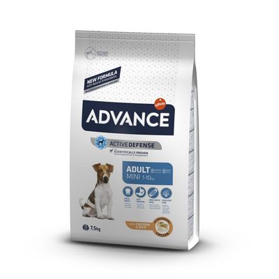 Advance Ração Cão Mini Adult Frango & Arroz - DOGGIE STORE