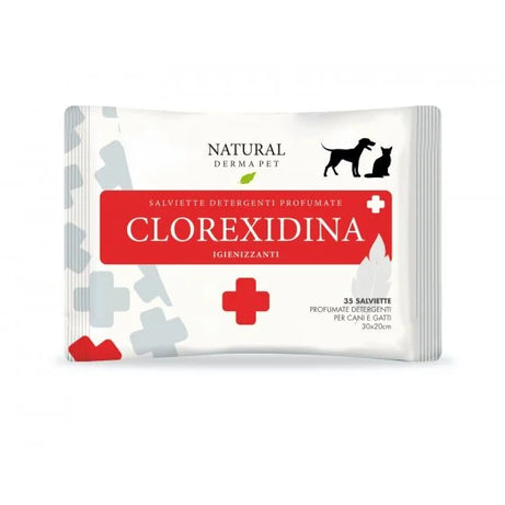 TOALHITAS NATURAL DERMA PET CLOREXIDINA