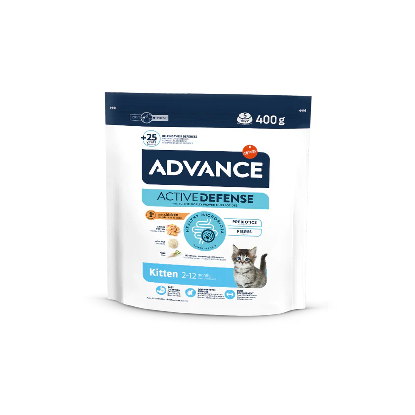 Advance Gato Kitten | Frango & Arroz - DOGGIE STORE