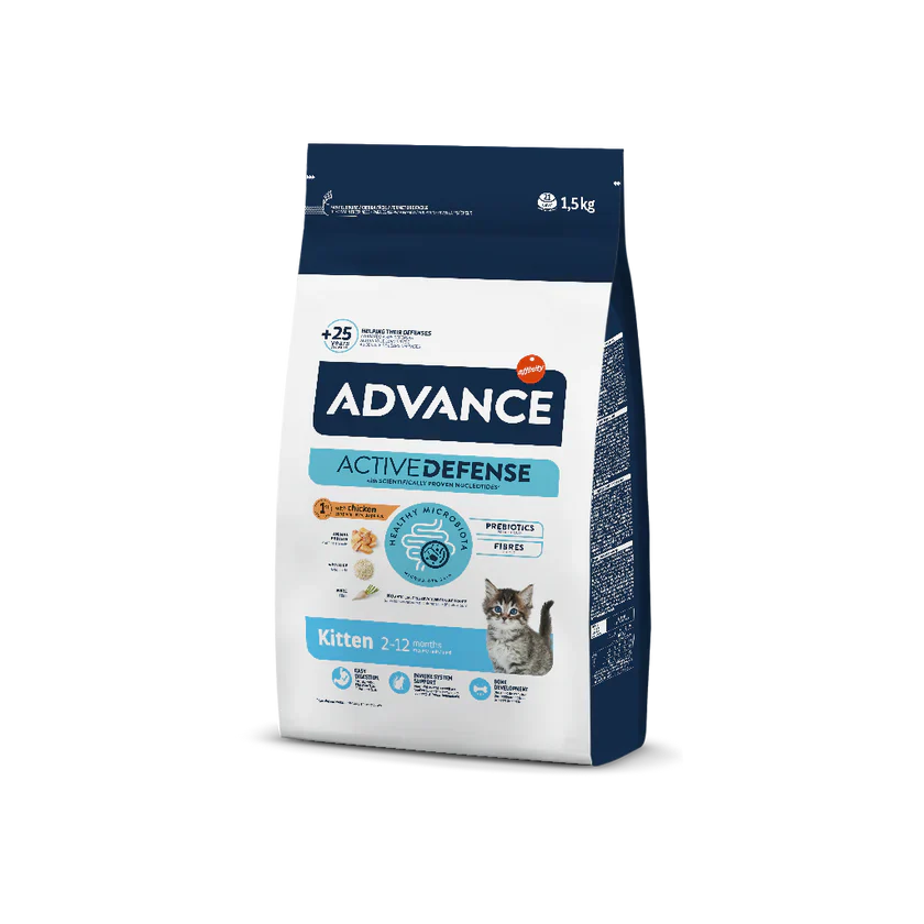Advance Gato Kitten | Frango & Arroz - DOGGIE STORE