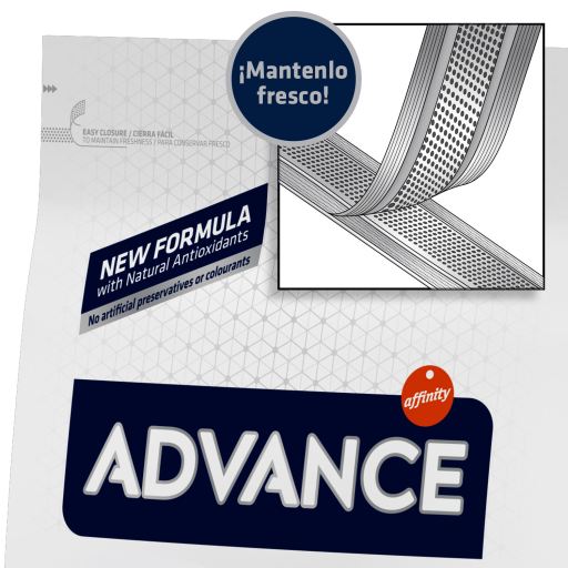 Advance Sterilized Sensitive Adult Cat com Salmão & Cevada - DOGGIE STORE