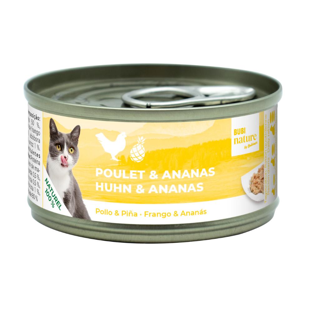 BUBIMEX Bubi Nature Wet Cat Food Chicken & Pineapple