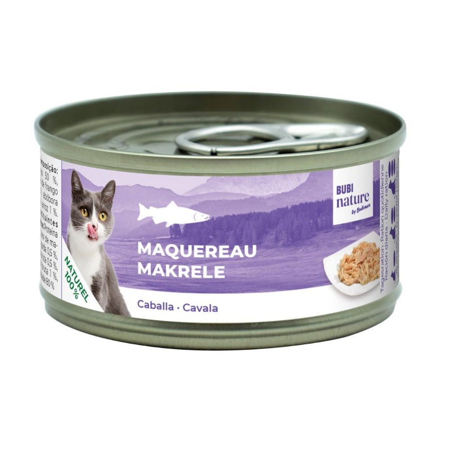 BUBIMEX Bubi Nature Mackerel Wet Cat Food