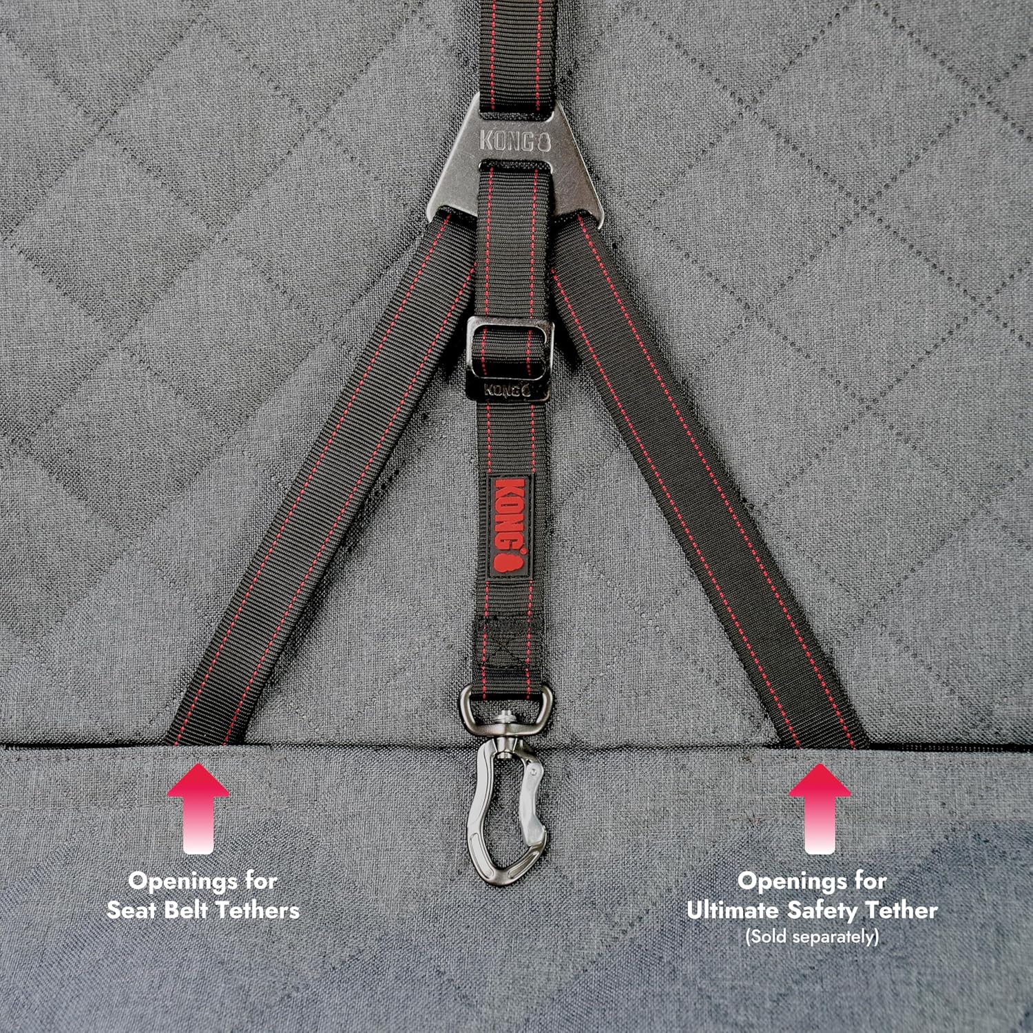 KONG Travel Booster Seat for dogs