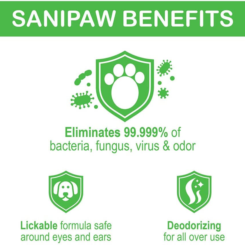 Spray desinfectante para patas Sanipaw Paw Care 236 ml 