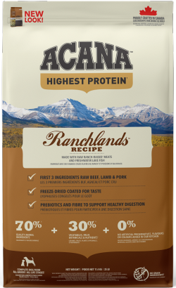 Acana Highest Protein Dog Ranchlands - DOGGIE STORE