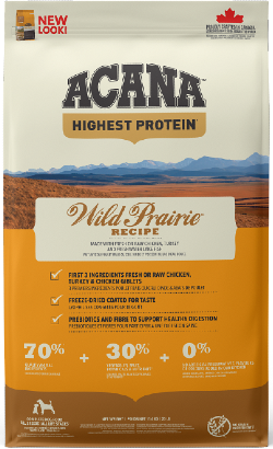 Acana Highest Protein Dog Wild Prairie - DOGGIE STORE