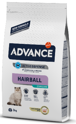 Advance Cat Sterilized Hairball | Turkey & Barley - DOGGIE STORE