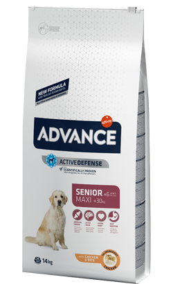 Advance Dog Maxi Senior +6 Chicken & Rice | 14 kg