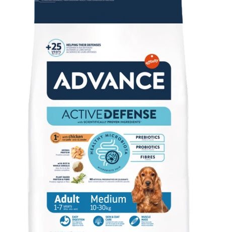 Advance Medium Adult Dog Food Chicken & Rice
