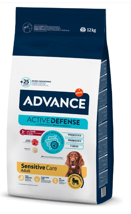 Advance Sensitive Adult Dry Dog Food with Lamb and Rice