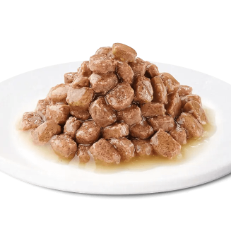 Advance Comida Húmida Sterlized Cat Pedaços em Molho com Peru | Caixa 12 Saquetas 85 g - DOGGIE STORE