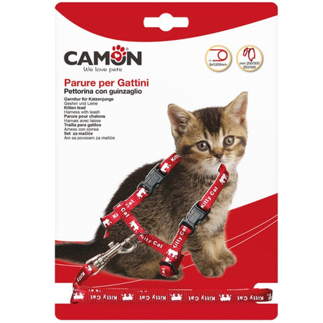 Peitoral com Trela para Gatinho