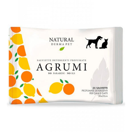 NATURAL DEMA PET WIPES Citrus Fruits