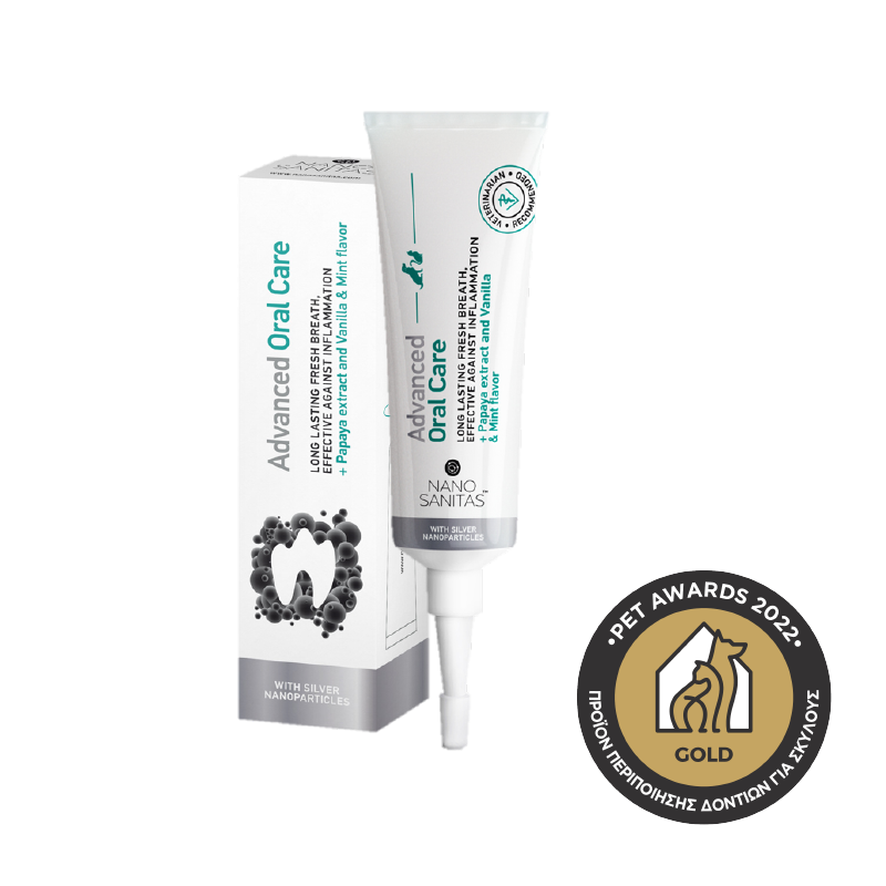 Nano Sanitas Advance Oral Care Dental Gel for Dogs and Cats