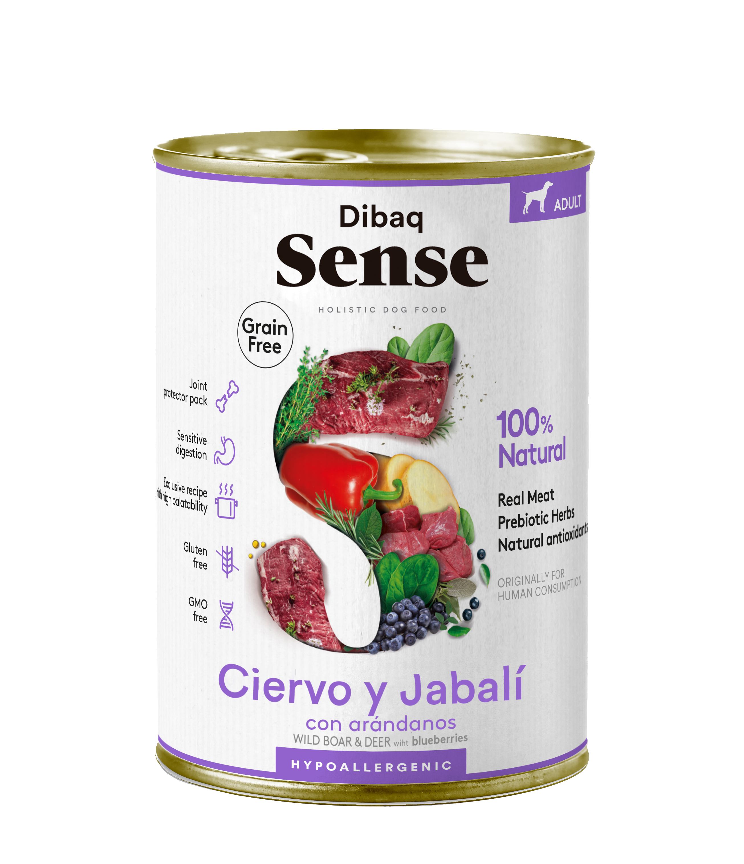 Húmido Dibaq Sense Grain Free Wild Boar&Deer - DOGGIE STORE