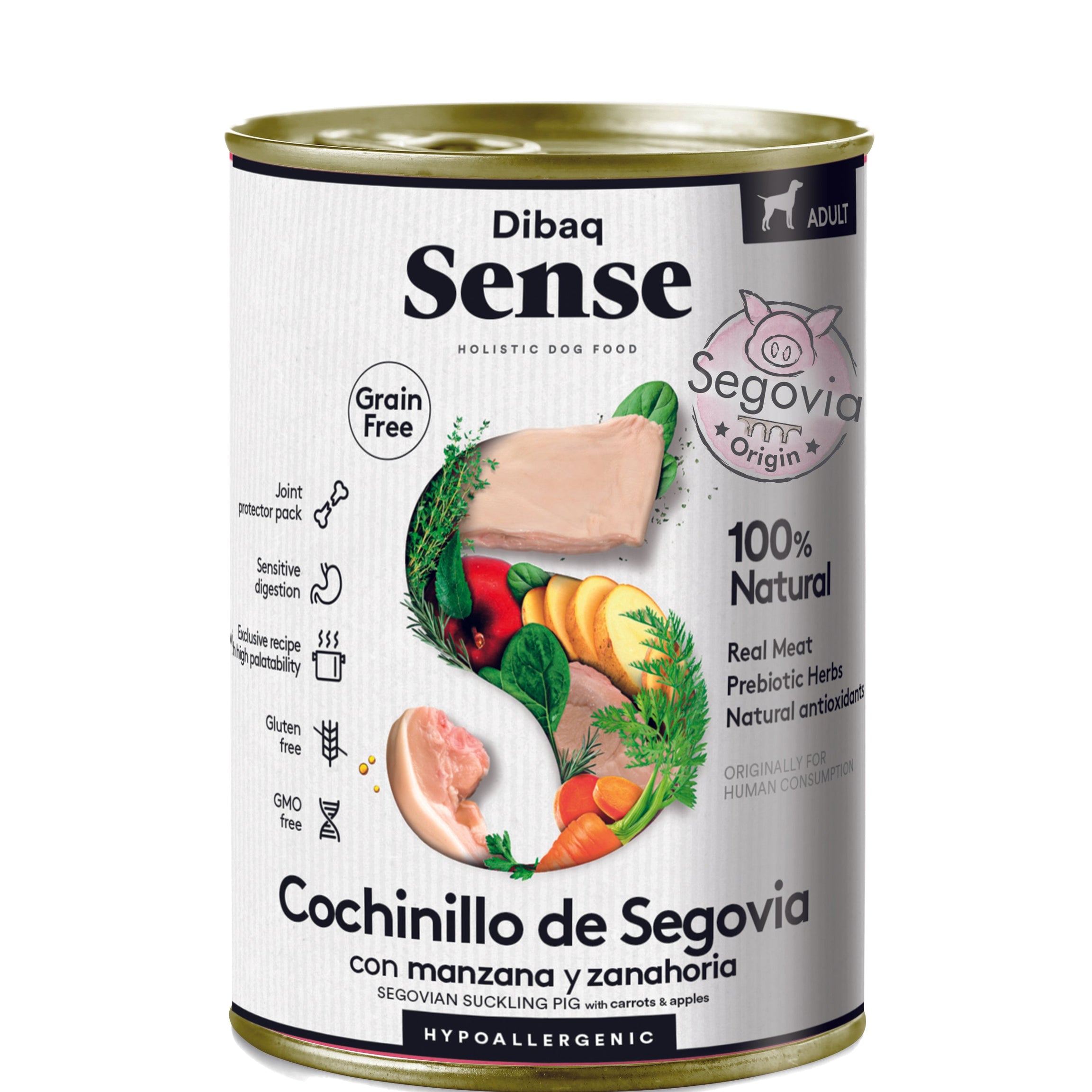 Húmido Dibaq Sense Leitão de Segóvia - DOGGIE STORE