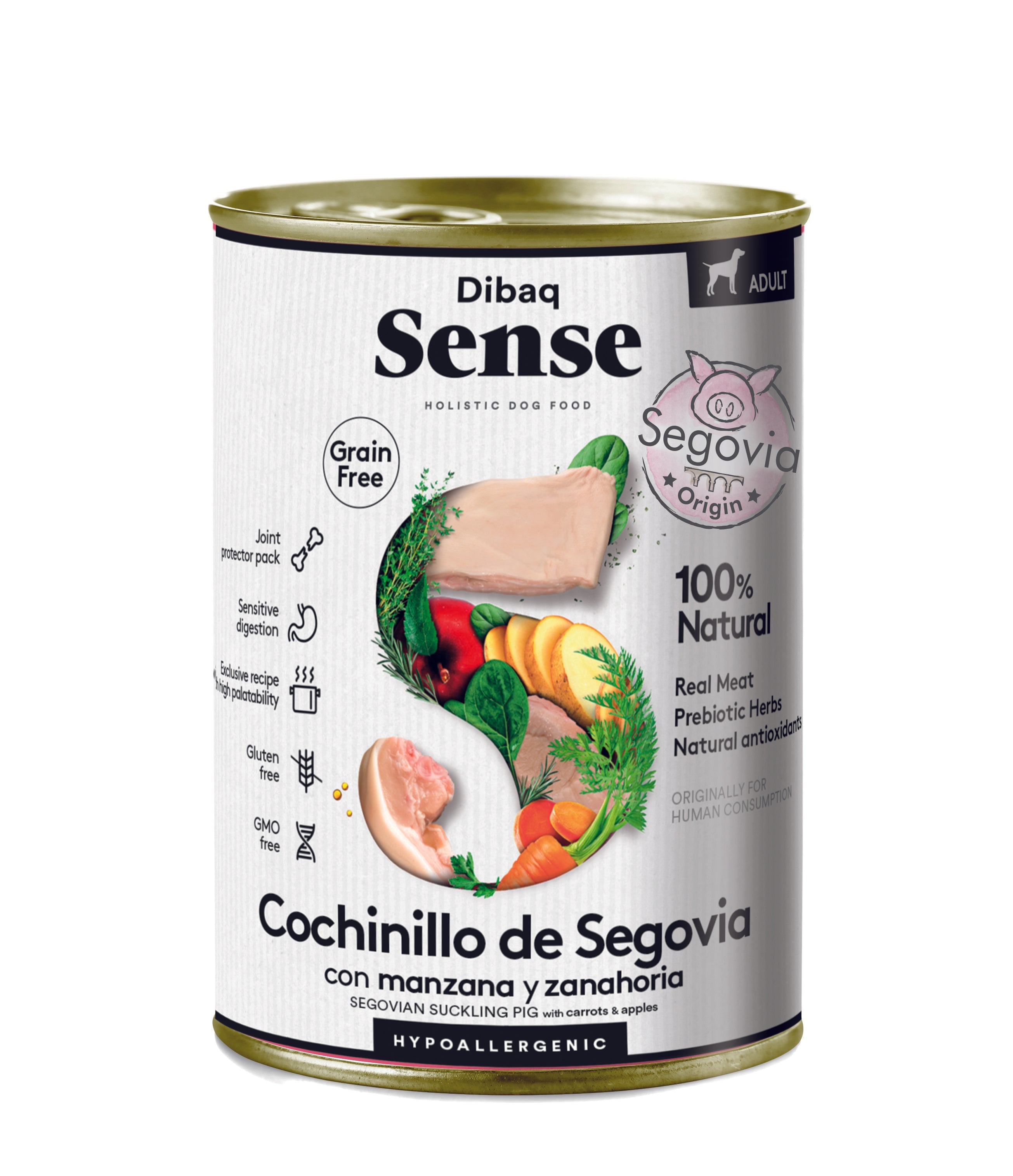 Húmido Dibaq Sense Leitão de Segóvia - DOGGIE STORE