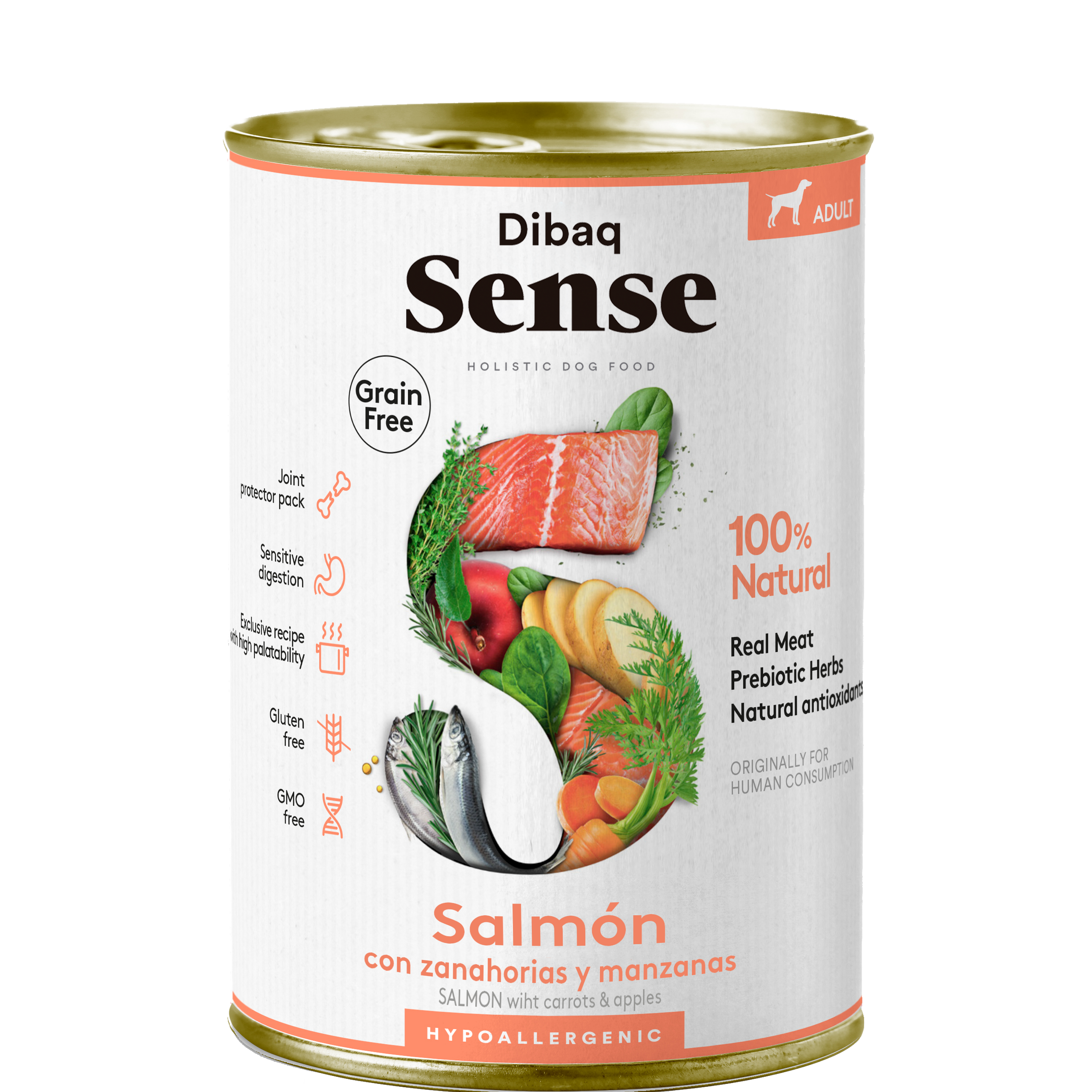 Húmido Dibaq Sense Salmão - DOGGIE STORE