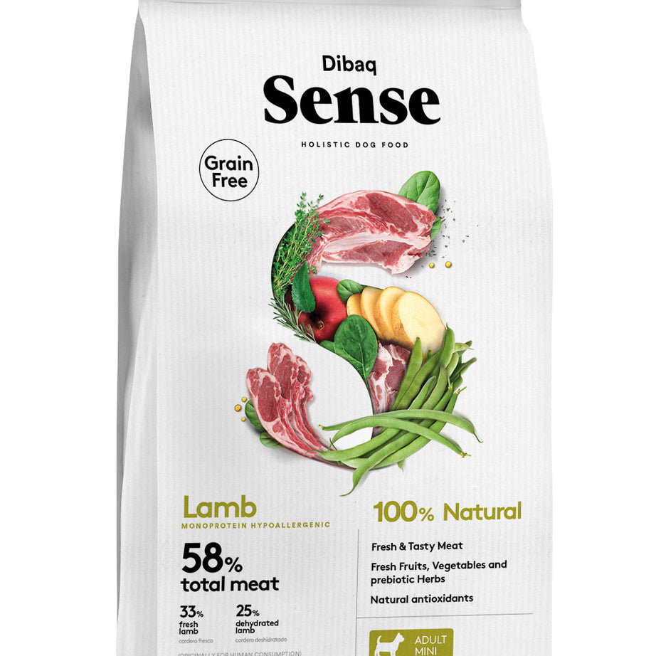 Dibaq Sense Grain Free Cordeiro Mini - DOGGIE STORE