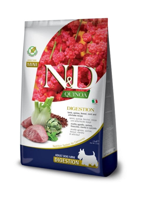 Farmina N&D Quinoa Digestion Lamb Adult All Breeds Dog