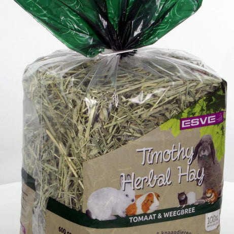 ESVE Feno Timothy Tomate & Tanchagem – 600 g