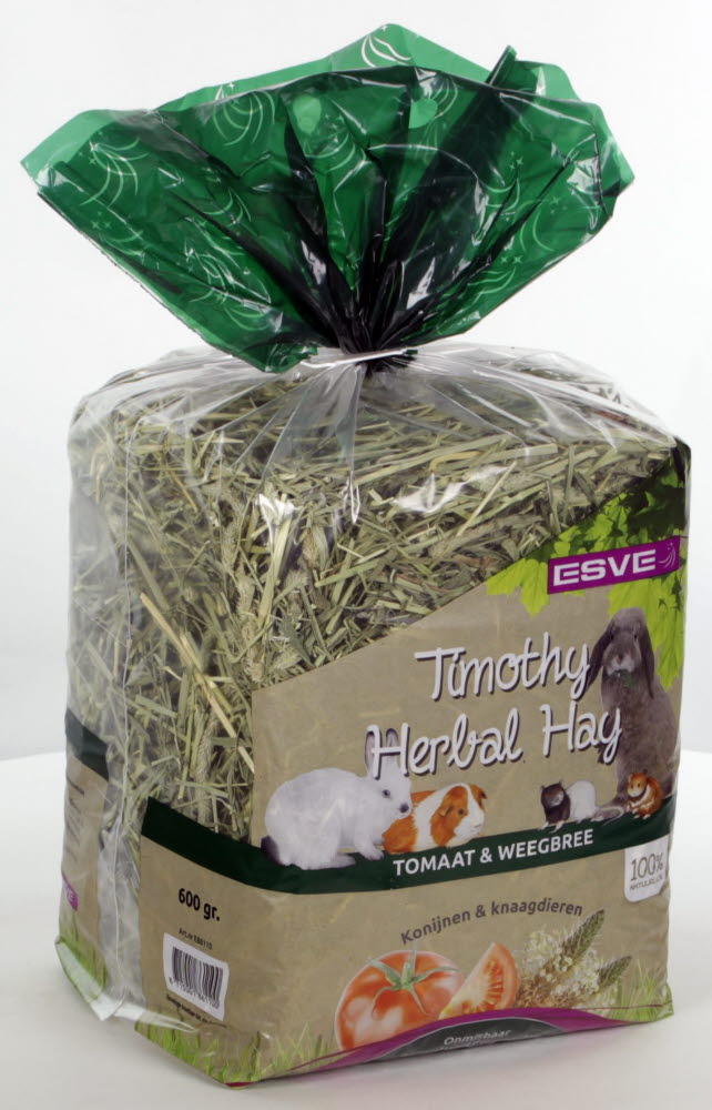 ESVE Feno Timothy Tomate & Tanchagem – 600 g