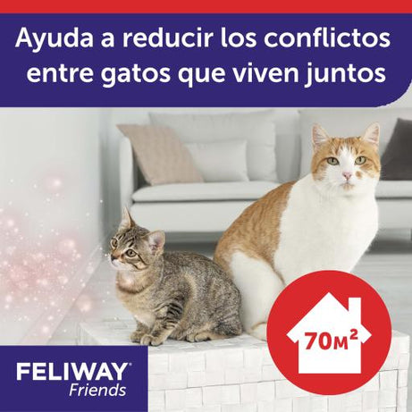 Feliway Friends Difusor + Recarga 48 ml | 1 Unidade