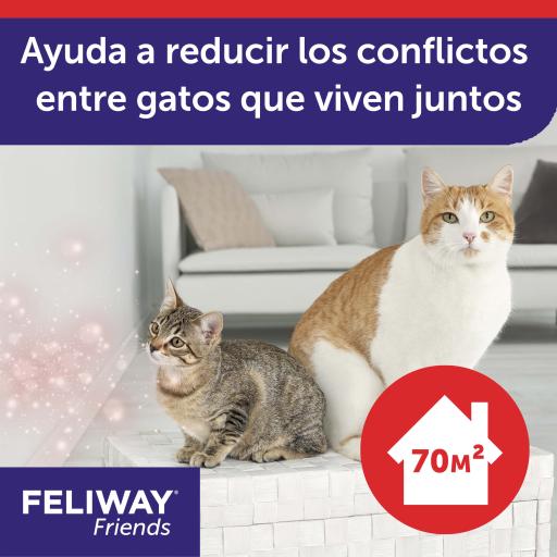 Feliway Friends Difusor + Recarga 48 ml | 1 Unidade