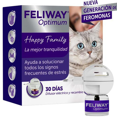 Feliway Optimum Difusor + Recarga	 | 48 ml