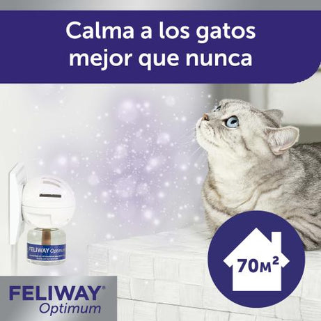 Feliway Optimum Difusor + Recarga	 | 48 ml