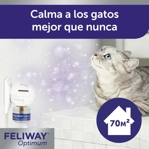 Feliway Optimum Difusor + Recarga	 | 48 ml