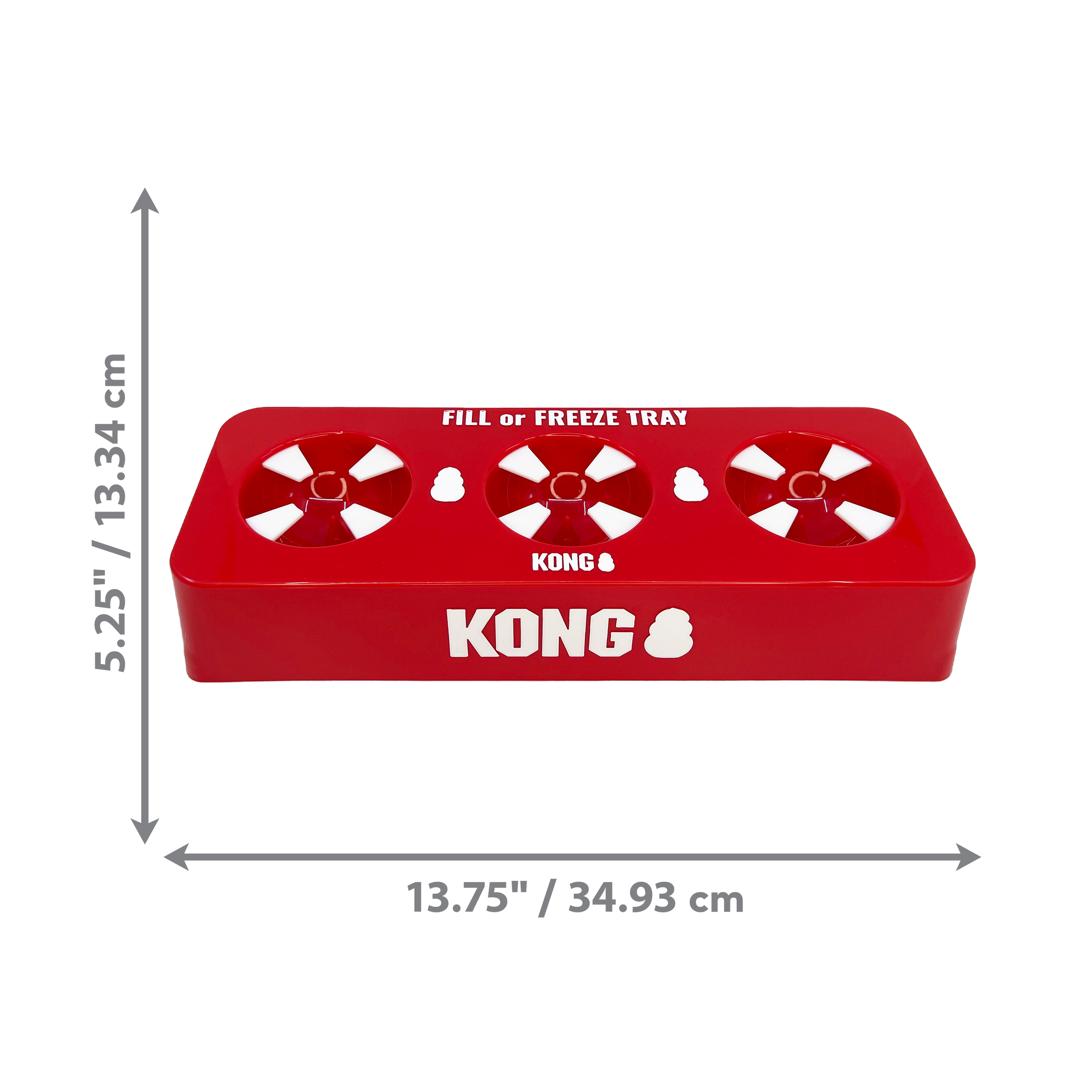 Bandeja para rellenar o congelar Kong