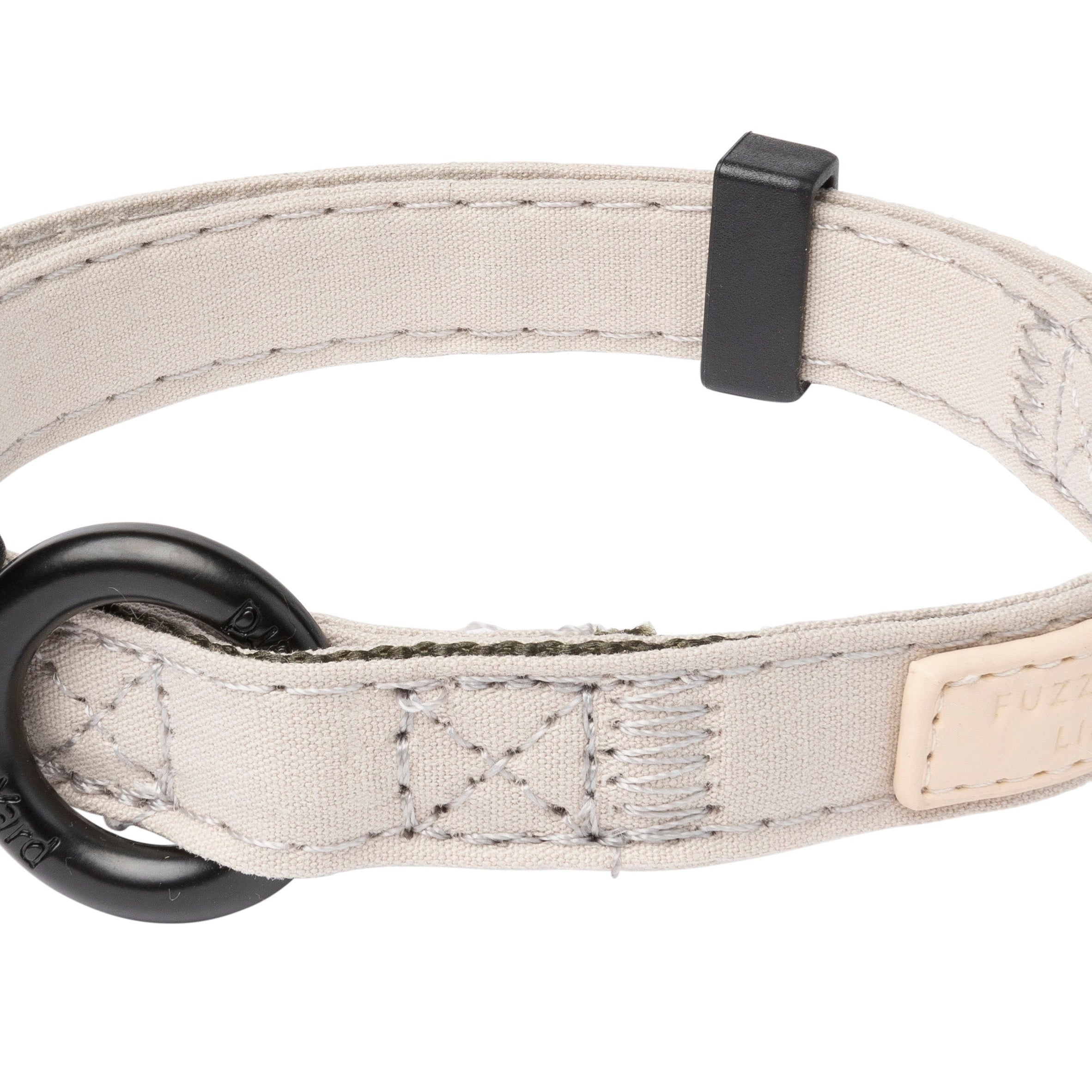 FuzzYard LIFE Cotton Collar - Sandstone S