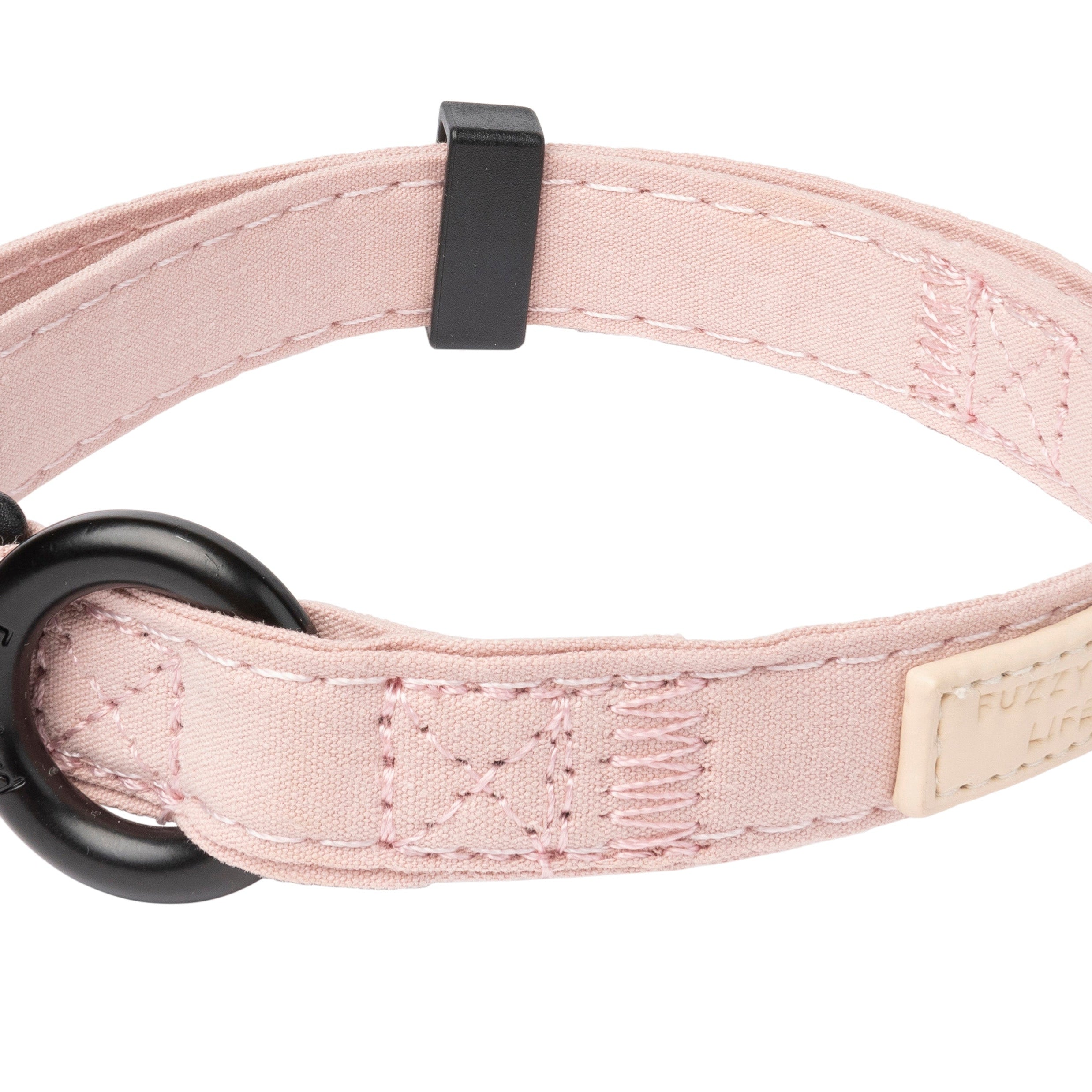 FuzzYard LIFE Cotton Collar - Soft Blush S
