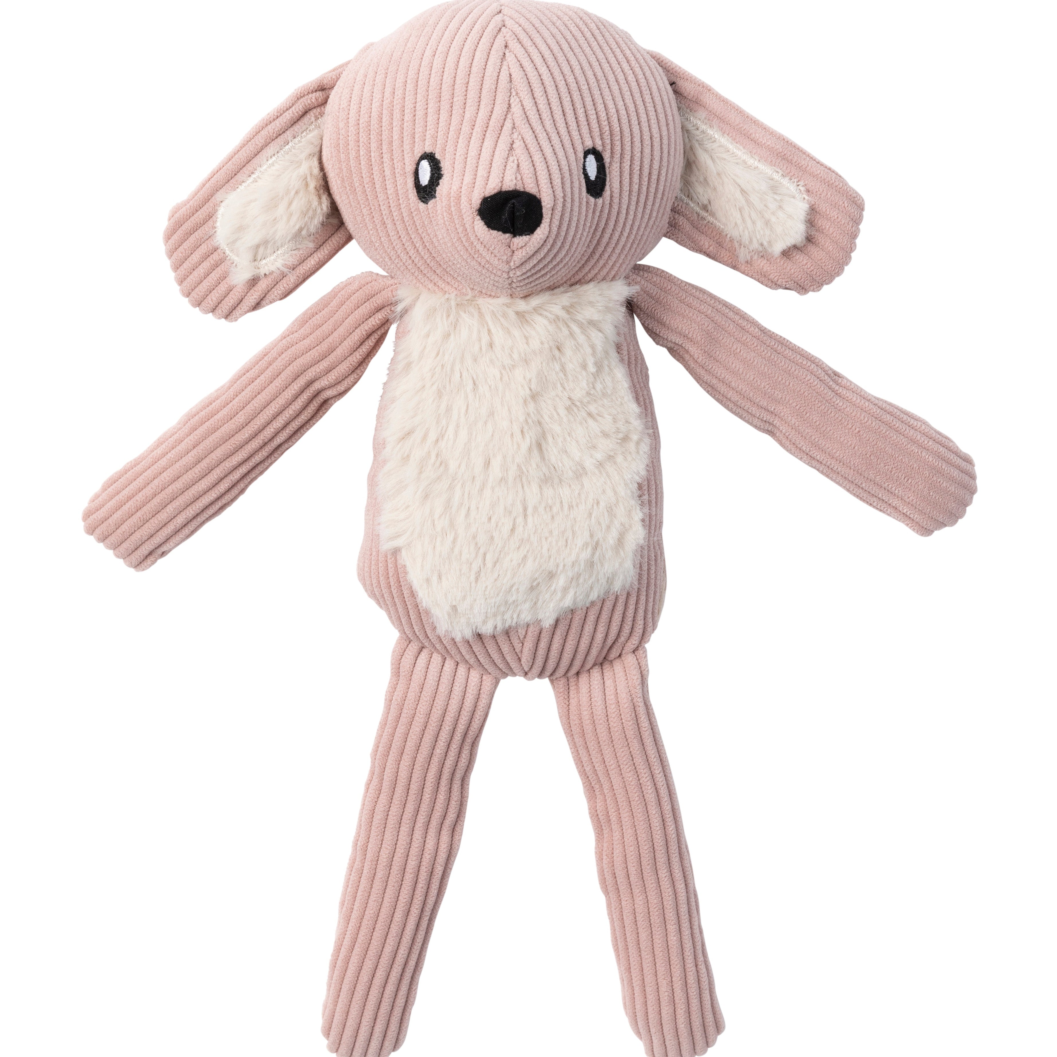 FuzzYard LIFE Corduroy Toy - Soft Blush Bunny
