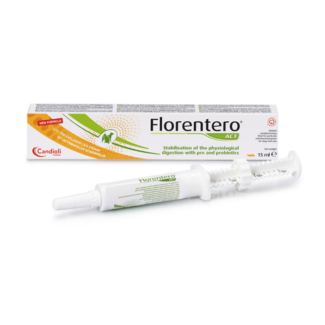 Florentero ACT Pasta – Suporte Digestivo para Cães e Gatos 15 ml