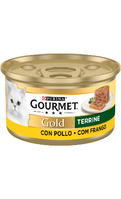 Gourmet Gold Terrine de Frango | Wet (Lata) | 24 x 85 g